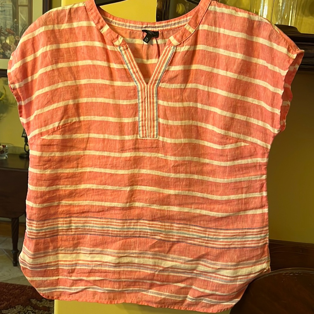 Talbots linen top